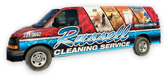 Russell Cleaning Service Van